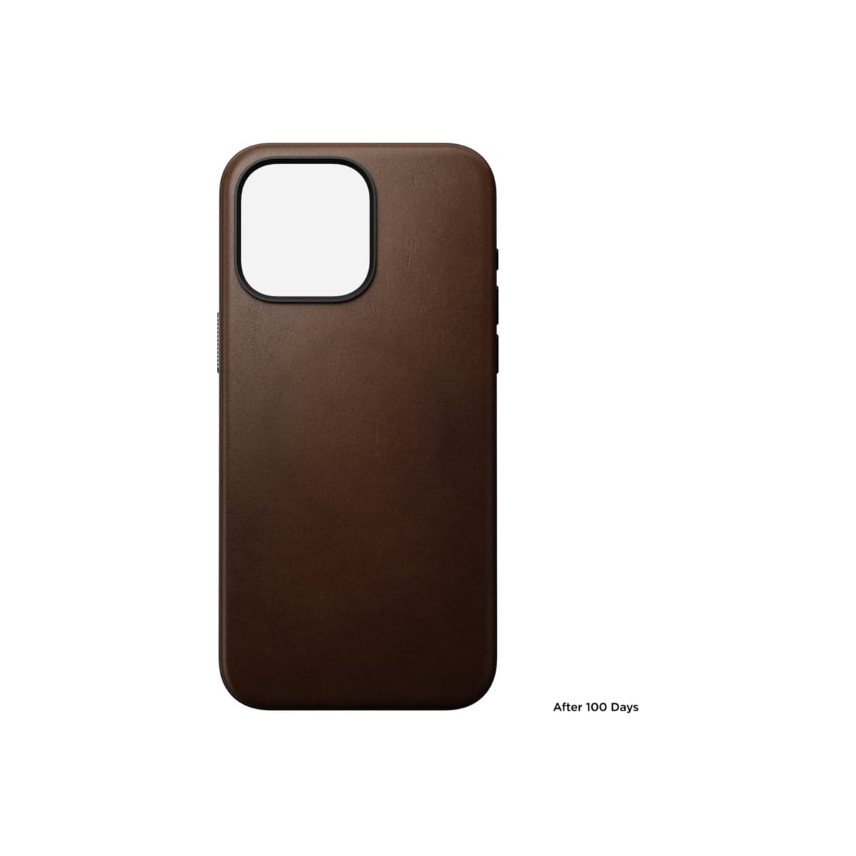 Kožený kryt pro iPhone 15 Pro Max Nomad Modern - hnědý - náhled 4