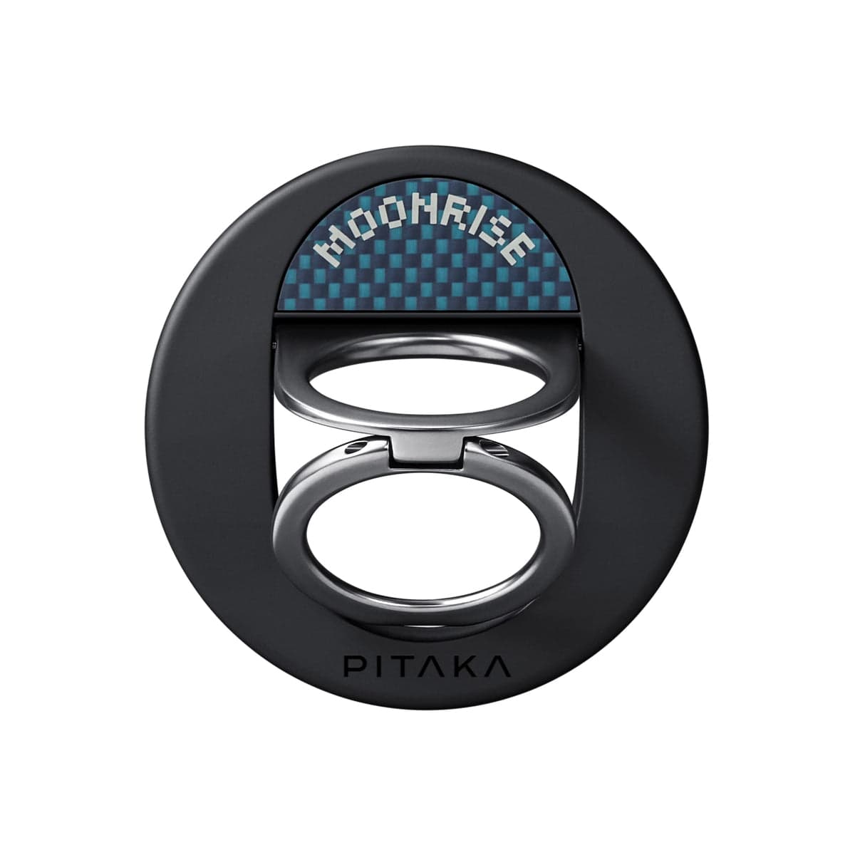 Stojánek s gripem pro iPhone Pitaka MagEZ Grip 3 - modrý