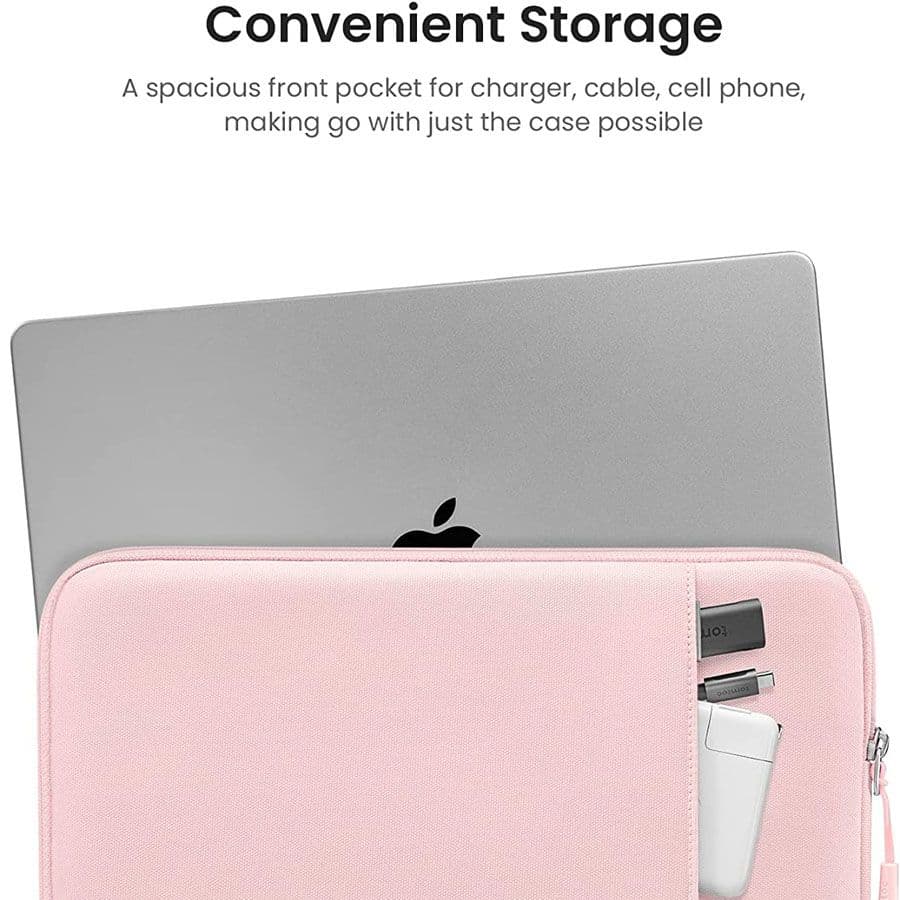 Pouzdro pro MacBook Pro 14" tomtoc Sleeve - růžové - náhled 5