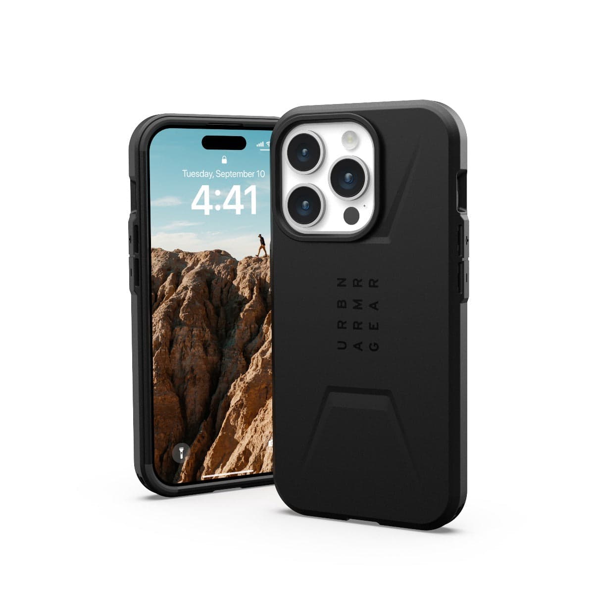 Kryt pro iPhone 15 Pro UAG Civilian MagSafe - černý - náhled 2