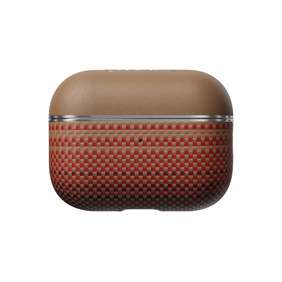 Kryt pro AirPods Pro 2 Pitaka Aramid Fiber Magnetic Case - bronzový - náhled 2