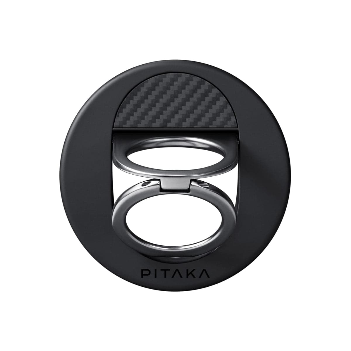 Stojánek s gripem pro iPhone Pitaka MagEZ Grip 3 - černý