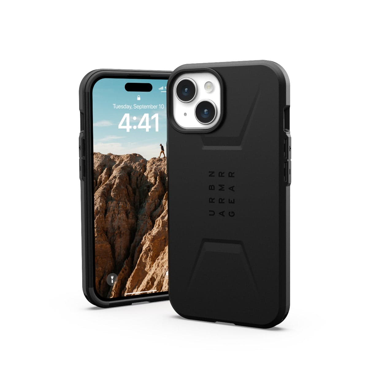Kryt pro iPhone 15 UAG Civilian MagSafe - černý - náhled 2
