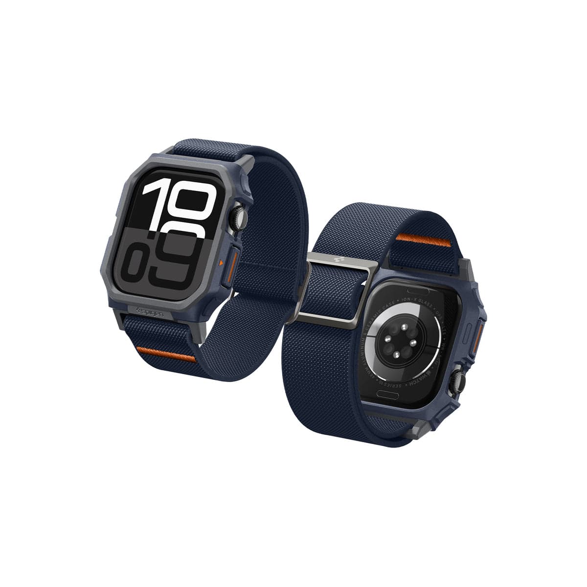Řemínek pro Apple Watch 46mm Spigen Lite Fit Pro - tmavě modrý - náhled 2