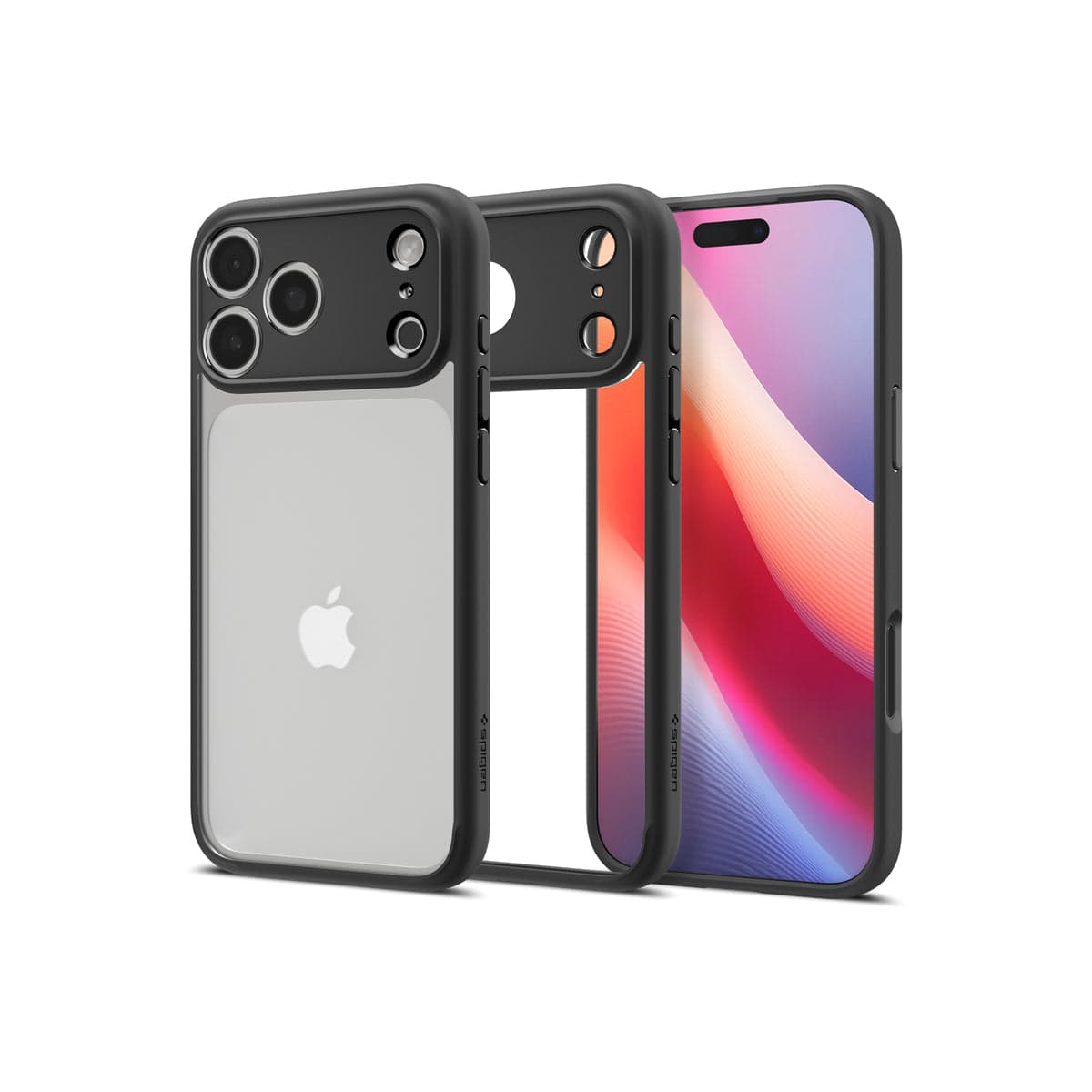 Kryt pro iPhone 17 Pro Max Spigen Ultra Hybrid - matně černý - náhled 2