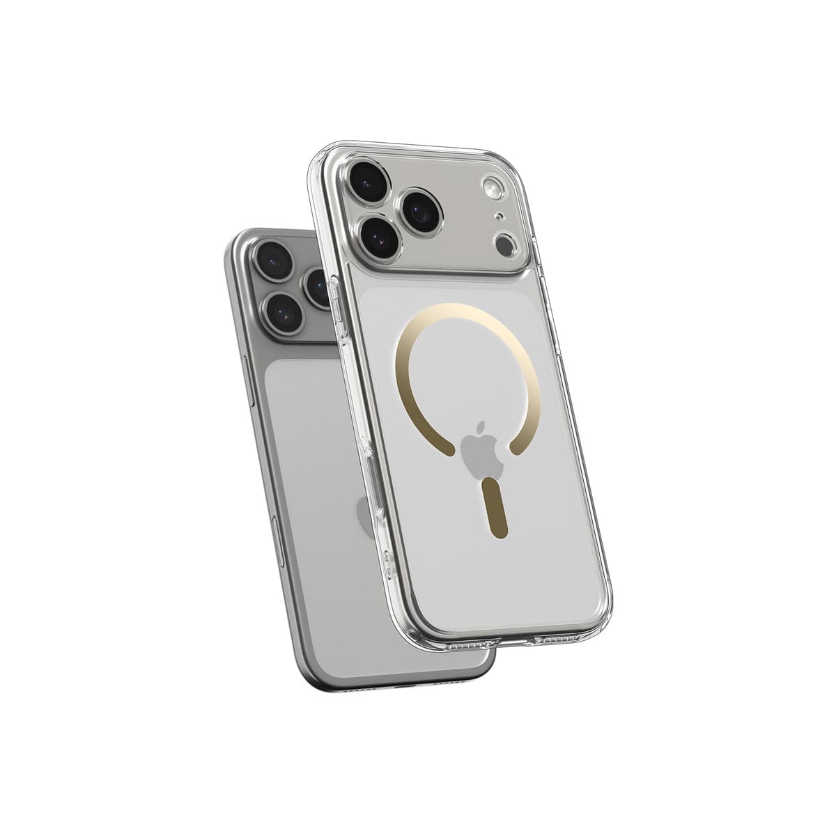 Kryt pro iPhone 17 Pro Max Spigen Ultra Hybrid MagSafe - průhledně zlatý - náhled 2