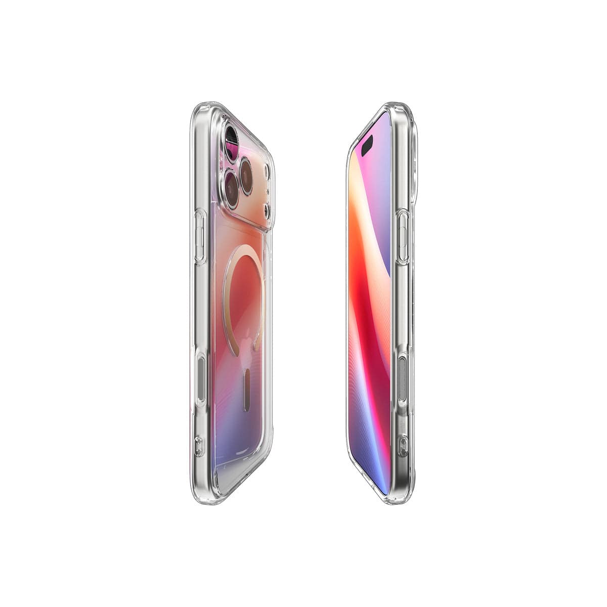Kryt pro iPhone 17 Pro Max Spigen Ultra Hybrid MagSafe - průhledně zlatý - náhled 5