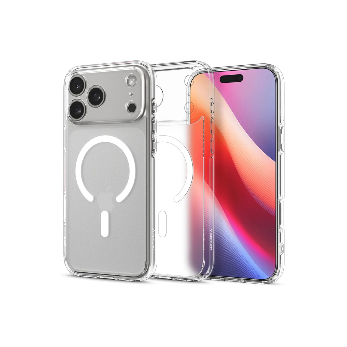 Kryt pro iPhone 17 Pro Max Spigen Ultra Hybrid MagSafe - bílý mráz - náhled 2