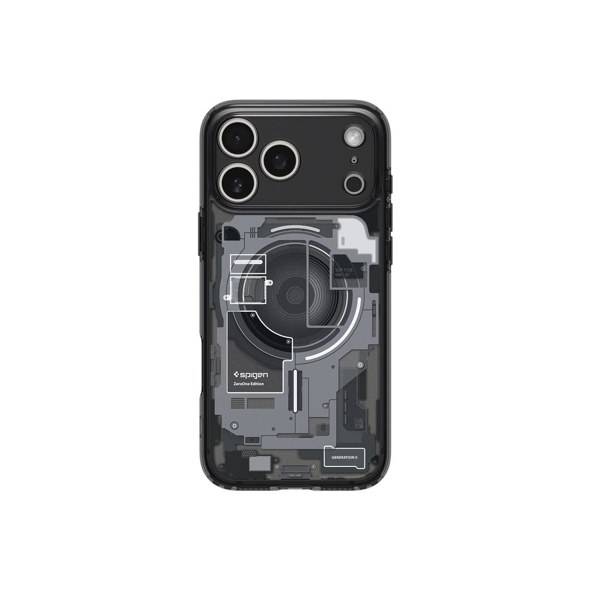 Kryt pro iPhone 17 Pro Max Spigen Ultra Hybrid MagSafe - zero one black