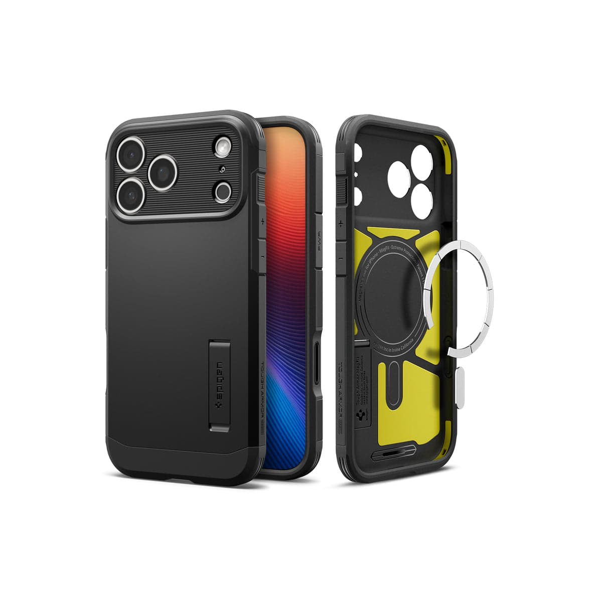 Kryt pro iPhone 17 Pro Max Spigen Tough Armor T MagSafe - černý - náhled 4