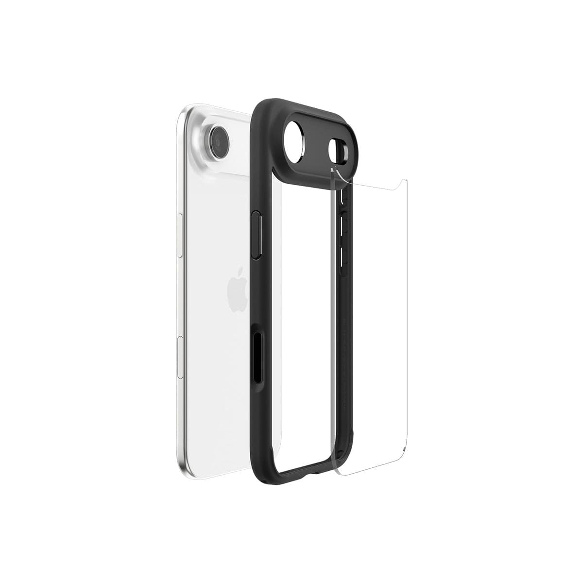 Kryt pro iPhone Air Spigen Ultra Hybrid - matně černý - náhled 4