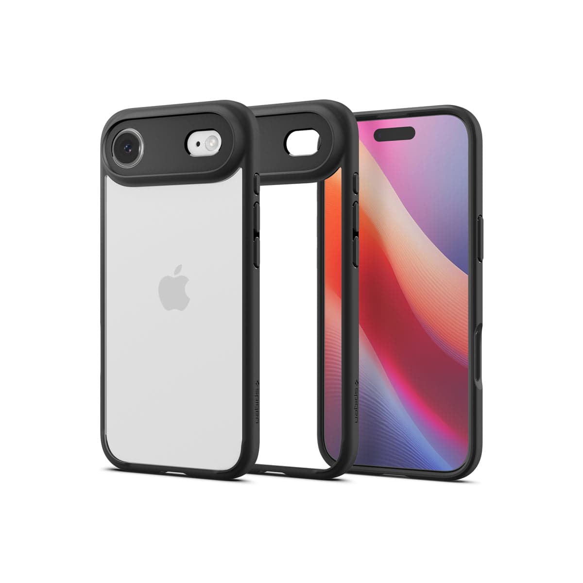 Kryt pro iPhone Air Spigen Ultra Hybrid - matně černý - náhled 3