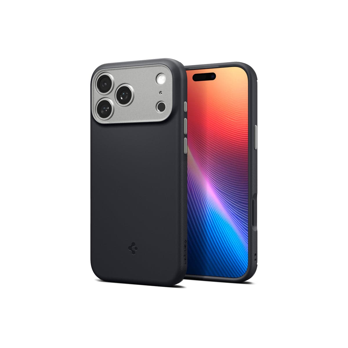 Kryt pro iPhone 17 Pro Spigen Nano Pop MagSafe - černý sezam - náhled 3