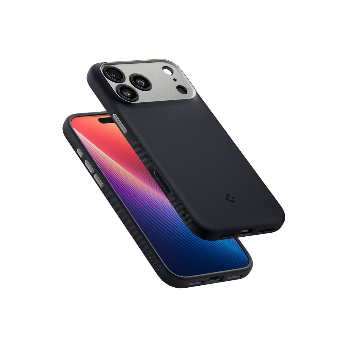 Kryt pro iPhone 17 Pro Spigen Nano Pop MagSafe - černý sezam - náhled 4