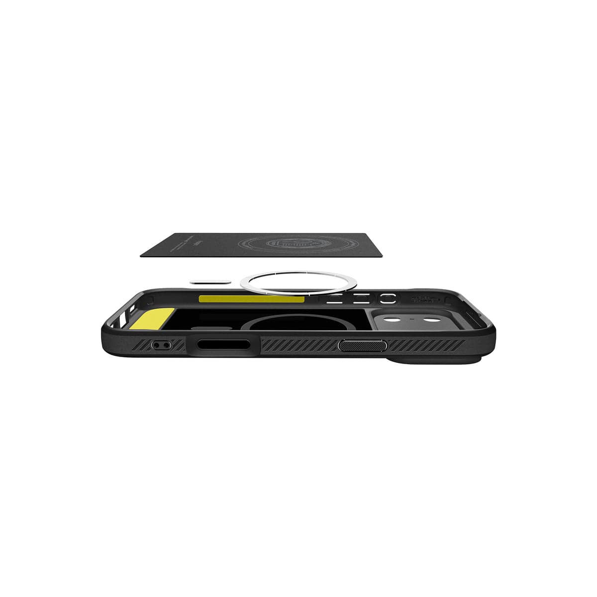 Kryt pro iPhone 17 Pro Spigen Rugged Armor MagSafe - matně černý - náhled 3