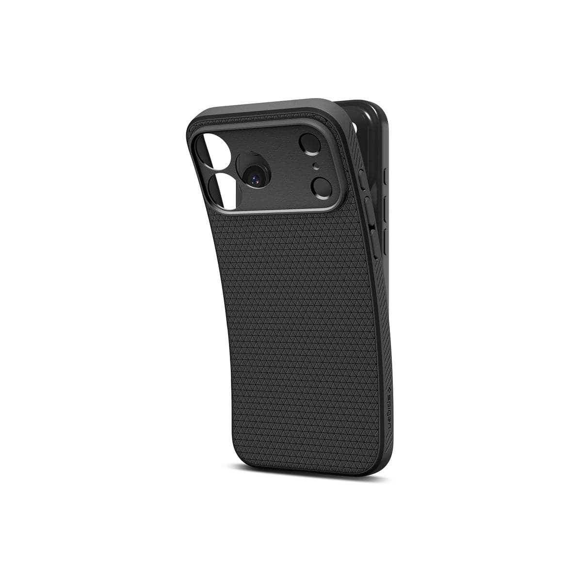Kryt pro iPhone 17 Pro Spigen Liquid Air - matně černý - náhled 5