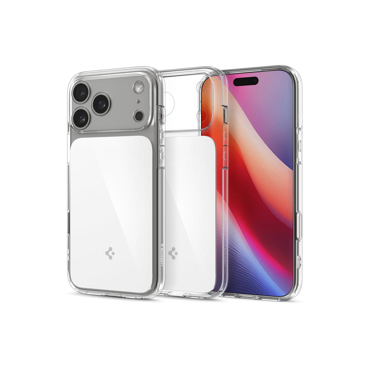 Kryt pro iPhone 17 Pro Spigen Ultra Hybrid T MagSafe - lesklý bílý - náhled 2