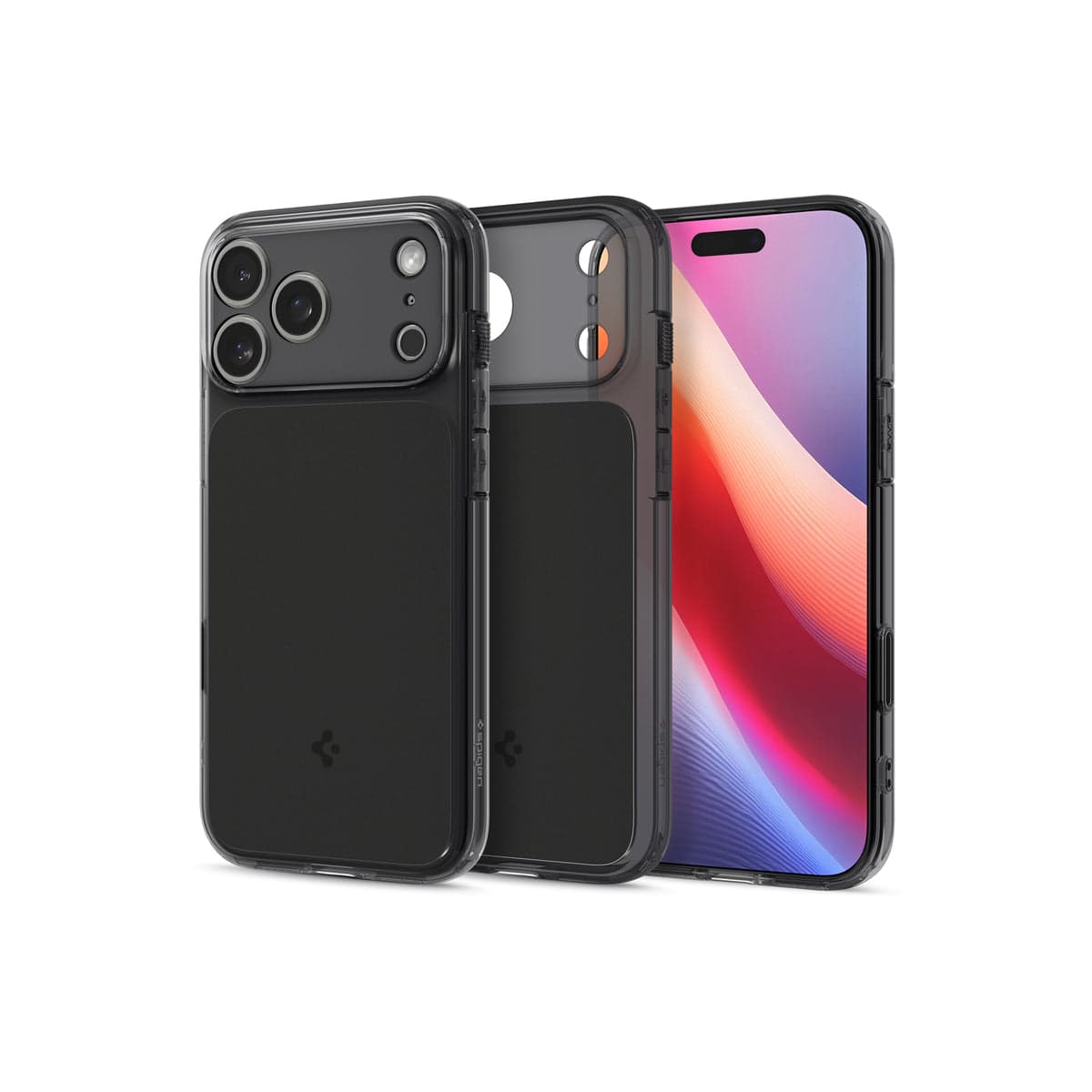 Kryt pro iPhone 17 Pro Spigen Ultra Hybrid T MagSafe - matně černý - náhled 2