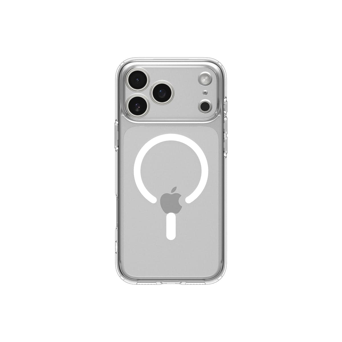 Kryt pro iPhone 17 Pro Spigen Ultra Hybrid MagSafe - průhledně bílý - náhled 1