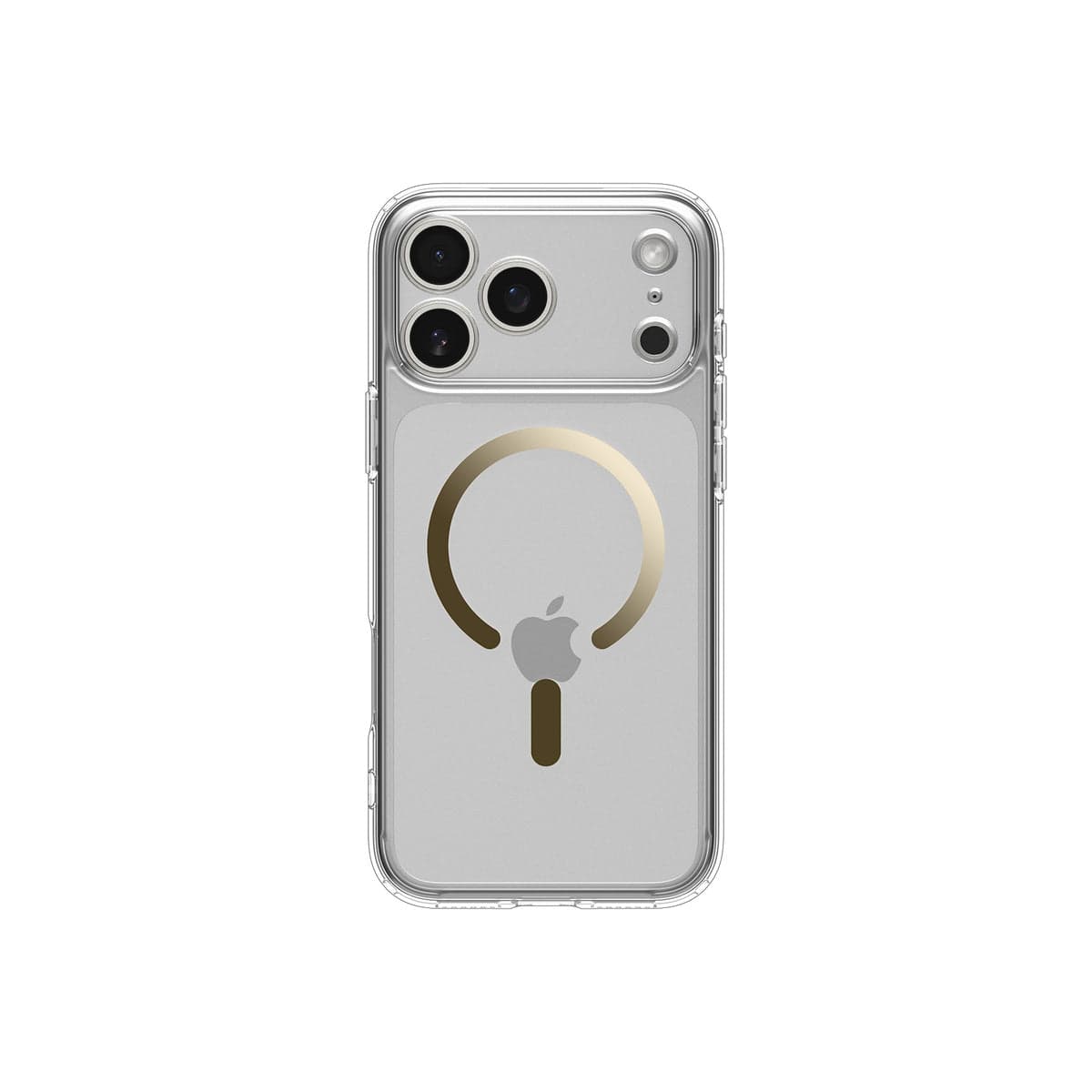 Kryt pro iPhone 17 Pro Spigen Ultra Hybrid MagSafe - průhledně zlatý - náhled 1
