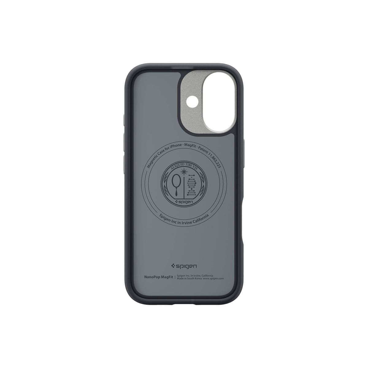 Kryt pro iPhone 17 Spigen Nano Pop MagSafe - černý sezam - náhled 3