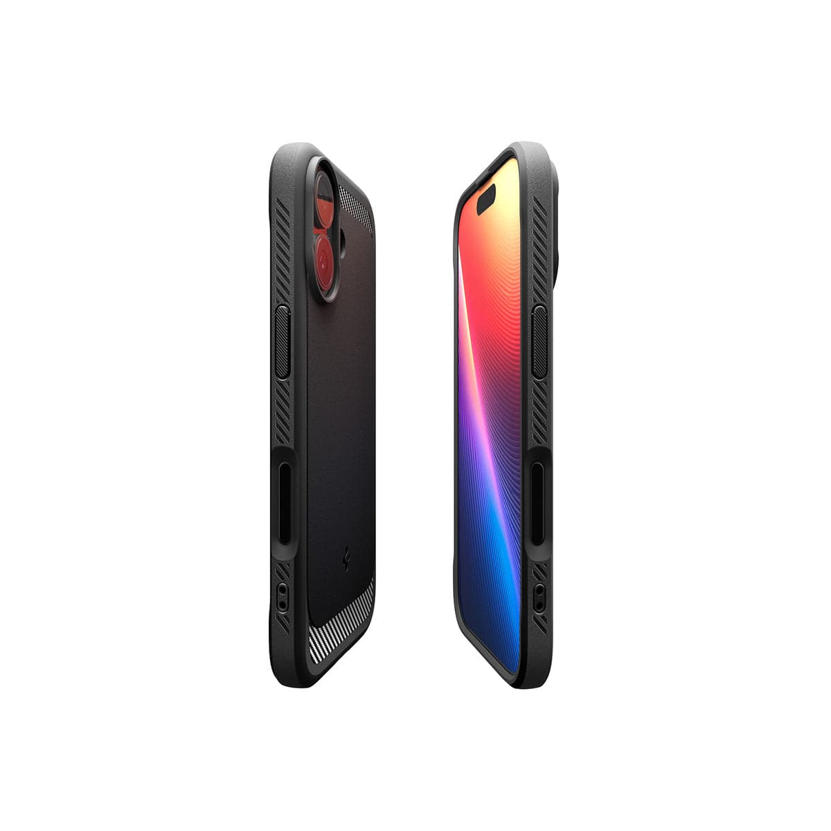Kryt pro iPhone 17 Spigen Rugged Armor MagSafe - matně černý - náhled 4
