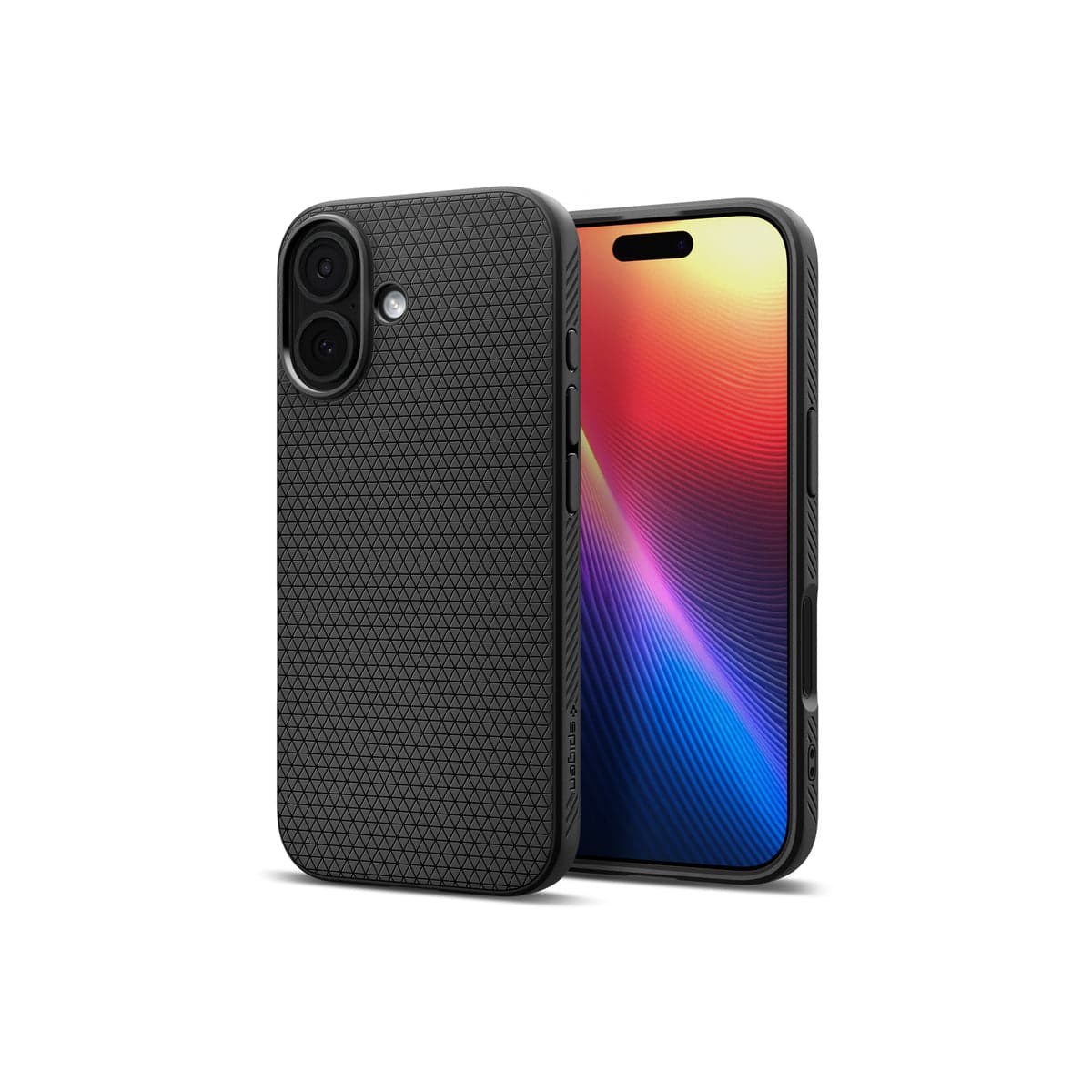 Kryt pro iPhone 17 Spigen Liquid Air - matně černý - náhled 2