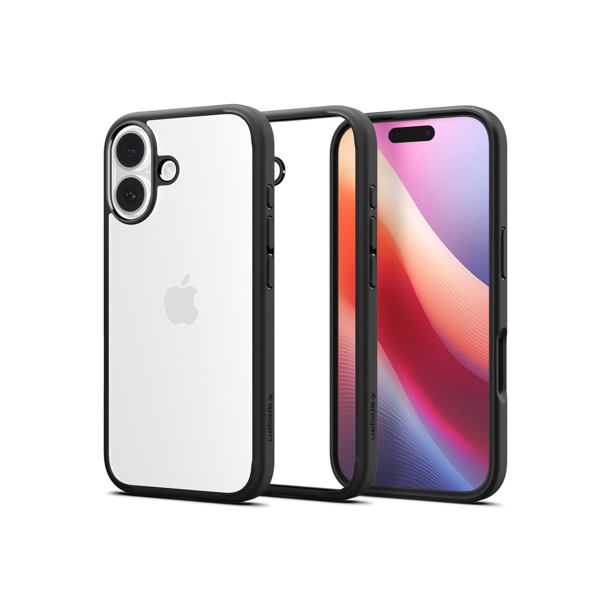 Kryt pro iPhone 17 Spigen Ultra Hybrid - matně černý - náhled 2