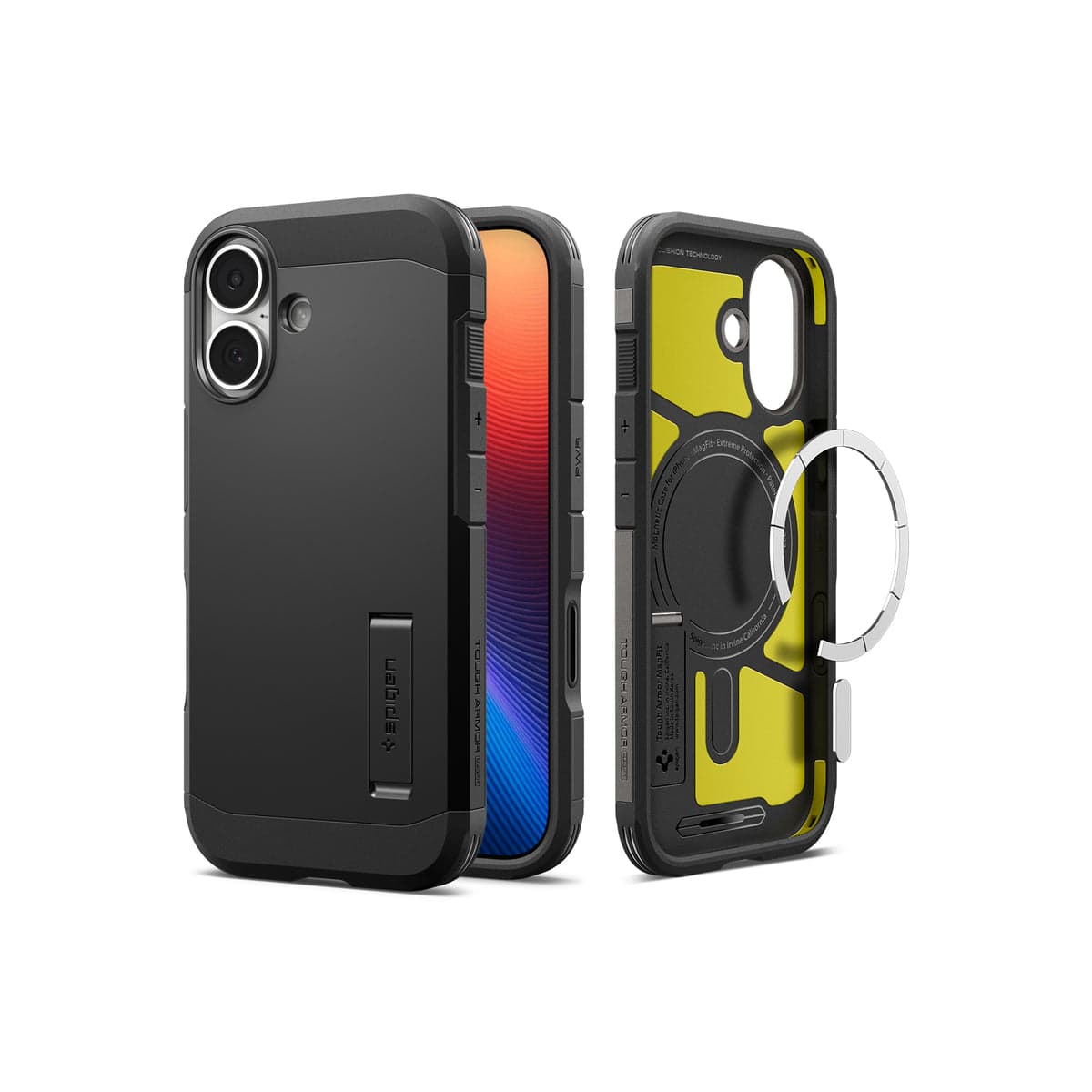 Kryt pro iPhone 17 Spigen Tough Armor T MagSafe - černý - náhled 3