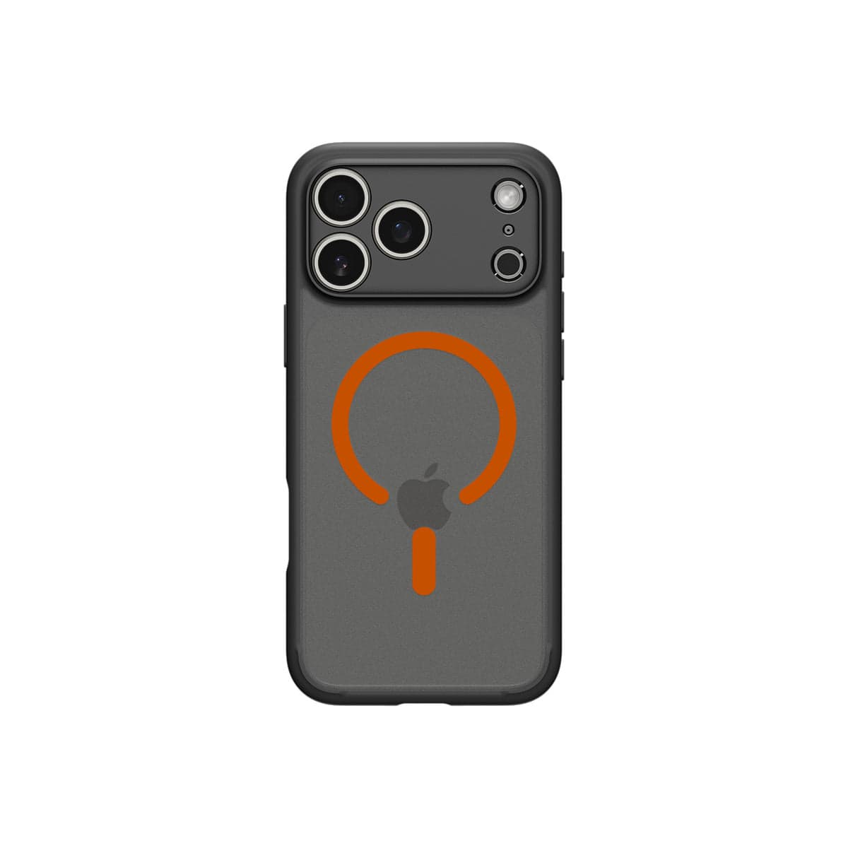 Kryt pro iPhone 17 Pro Spigen Ultra Hybrid MagSafe - černý mráz oranžový - náhled 1
