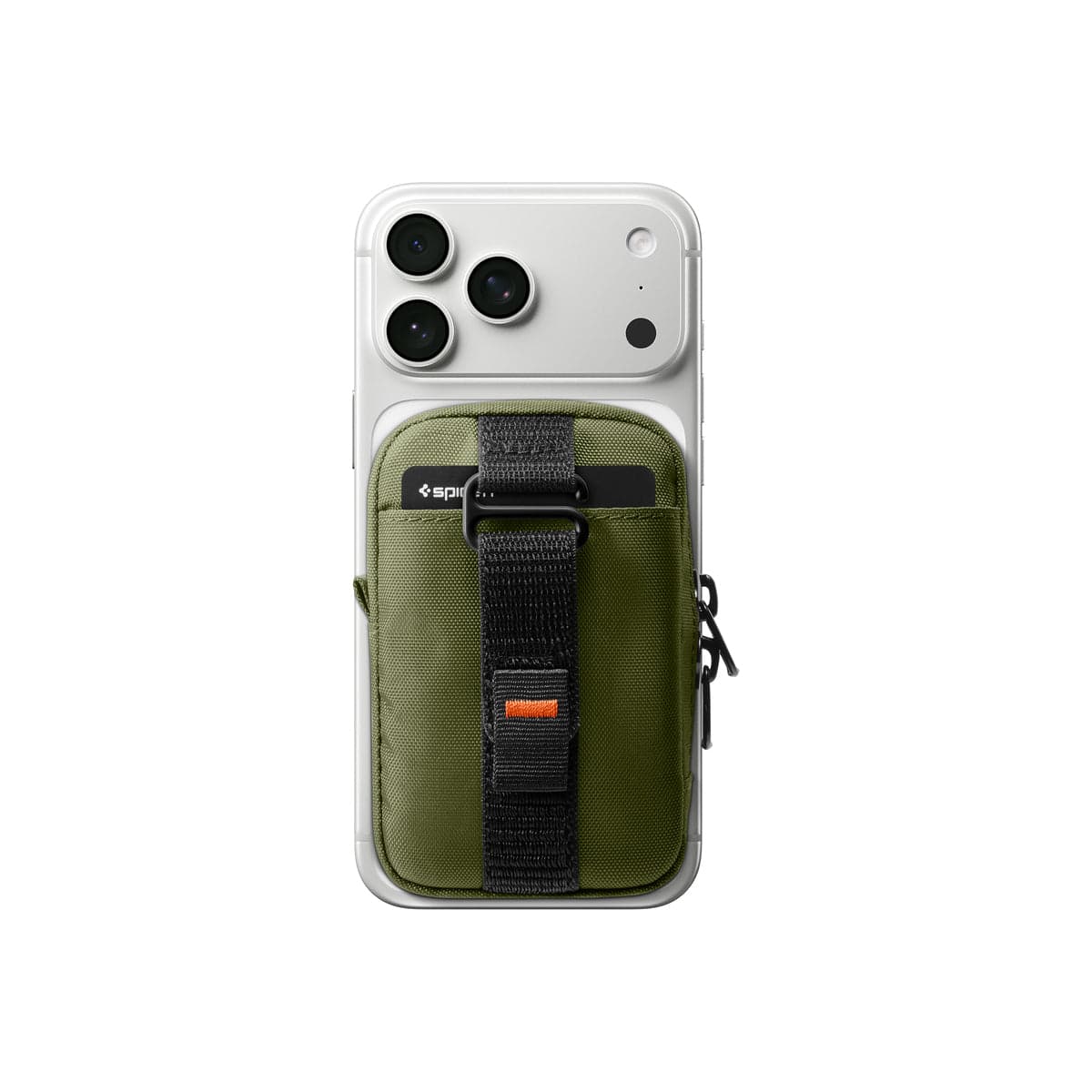 Univerzální organizér Spigen Portable Organizer Pouch TintapZip MagSafe - zelený - náhled 2