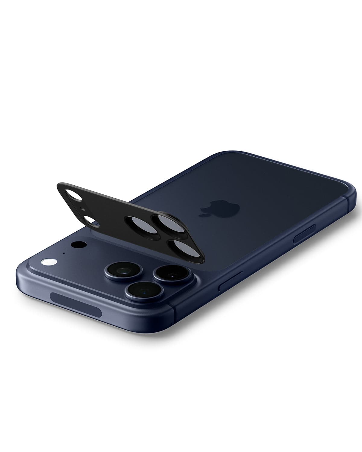 Sklo na fotoaparát pro iPhone 17 Pro Spigen Glass tR EZ Fit Optik Pro XL - černé - náhled 3