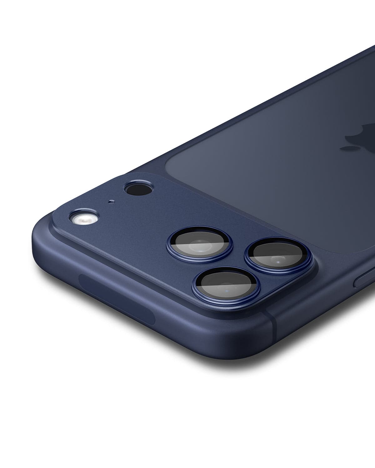 Sklo na fotoaparát pro iPhone 17 Pro Spigen Glass tR EZ Fit Optik Pro XL - modré - náhled 3