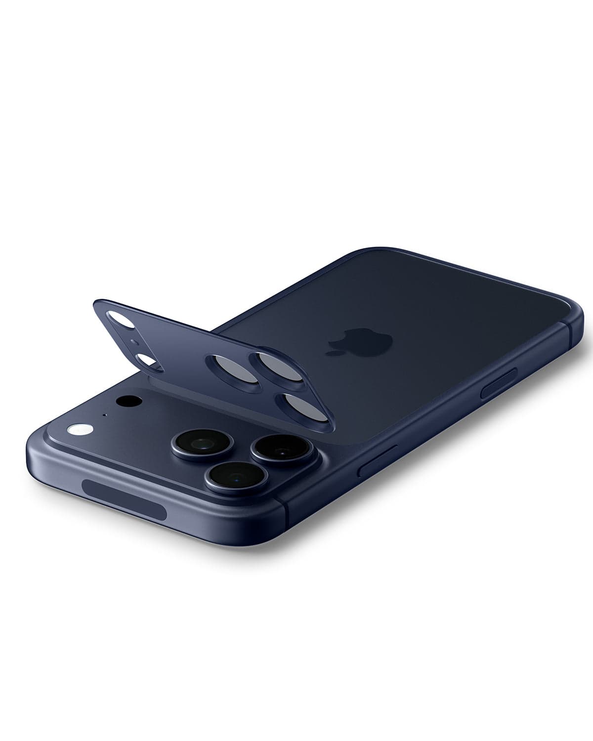 Sklo na fotoaparát pro iPhone 17 Max Pro Spigen Glass tR EZ Fit Optik Pro XL - modré - náhled 3