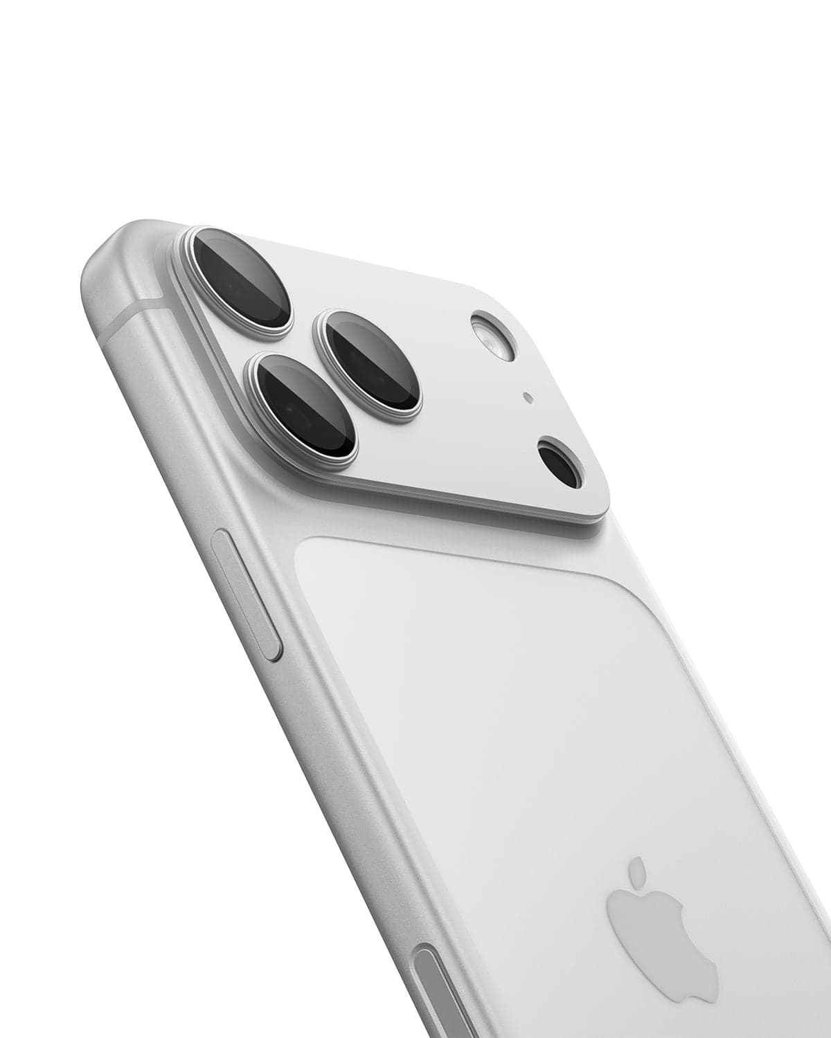 Sklo na fotoaparát pro iPhone 17 Pro Max Spigen Glass tR EZ Fit Optik Pro XL - bílé - náhled 3