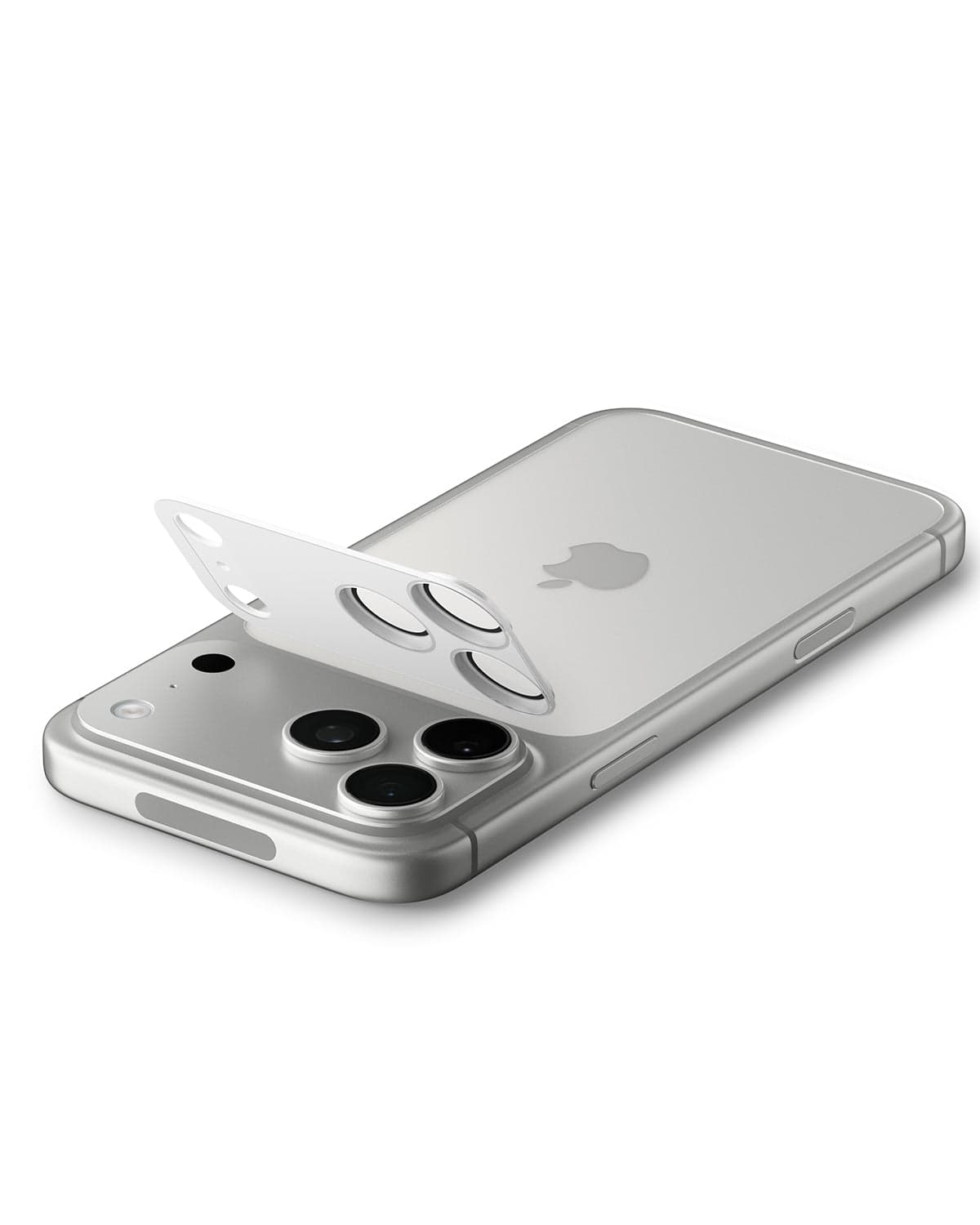 Sklo na fotoaparát pro iPhone 17 Pro Max Spigen Glass tR EZ Fit Optik Pro XL - bílé - náhled 5