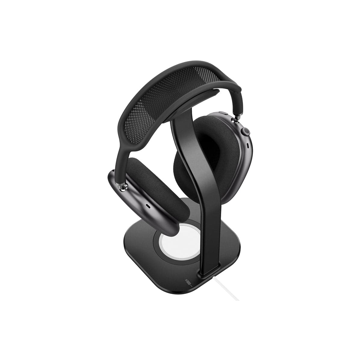 Stojánek pro AirPods Max Spigen MagSafe Charger Stand - černý - náhled 2