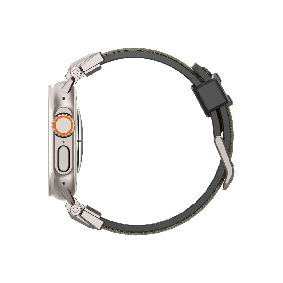 Řemínek pro Apple Watch 49mm/46mm/45mm/44mm Spigen DuraPro Armor - zelený - náhled 3