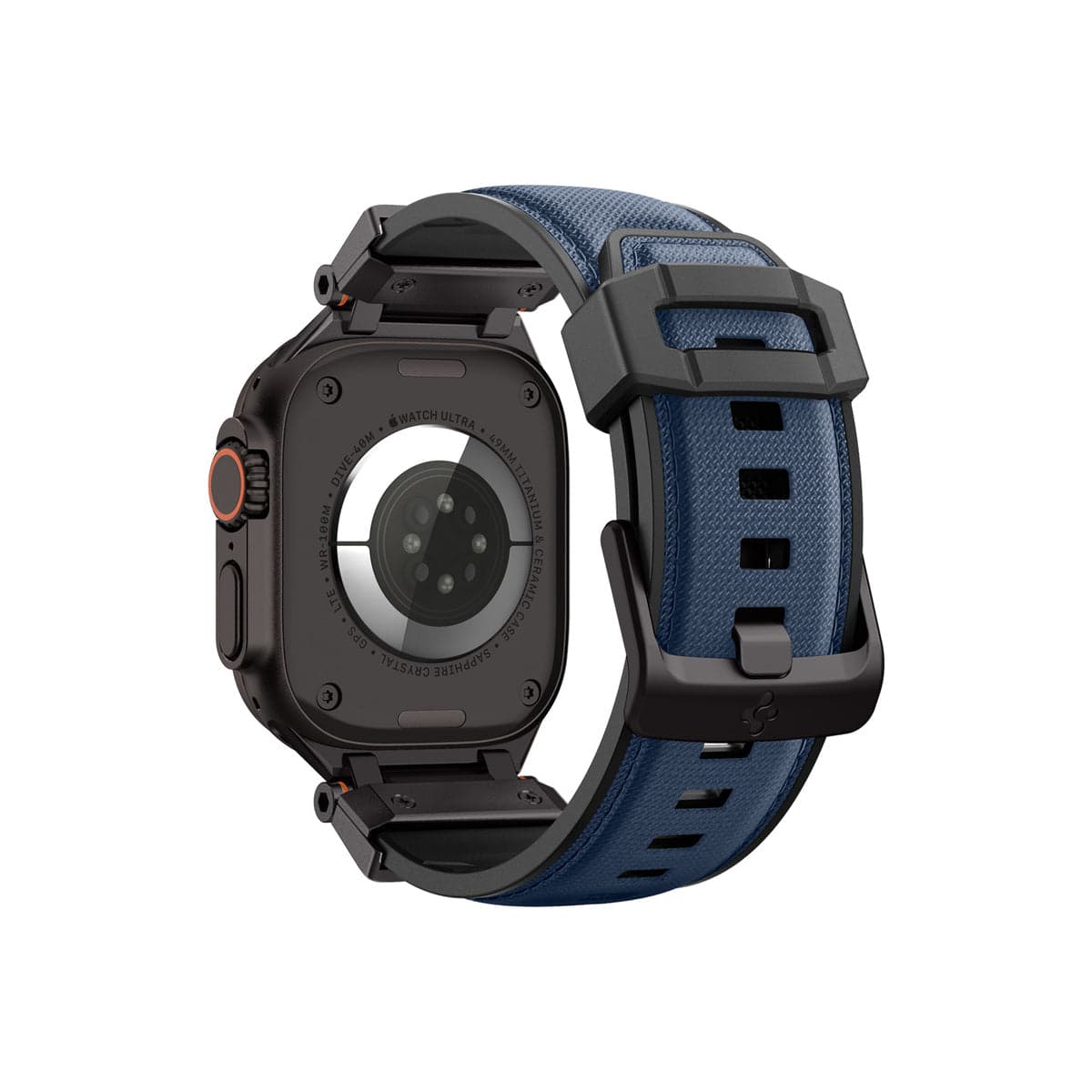 Řemínek pro Apple Watch 49mm/46mm/45mm/44mm Spigen DuraPro Armor - modrý - náhled 4