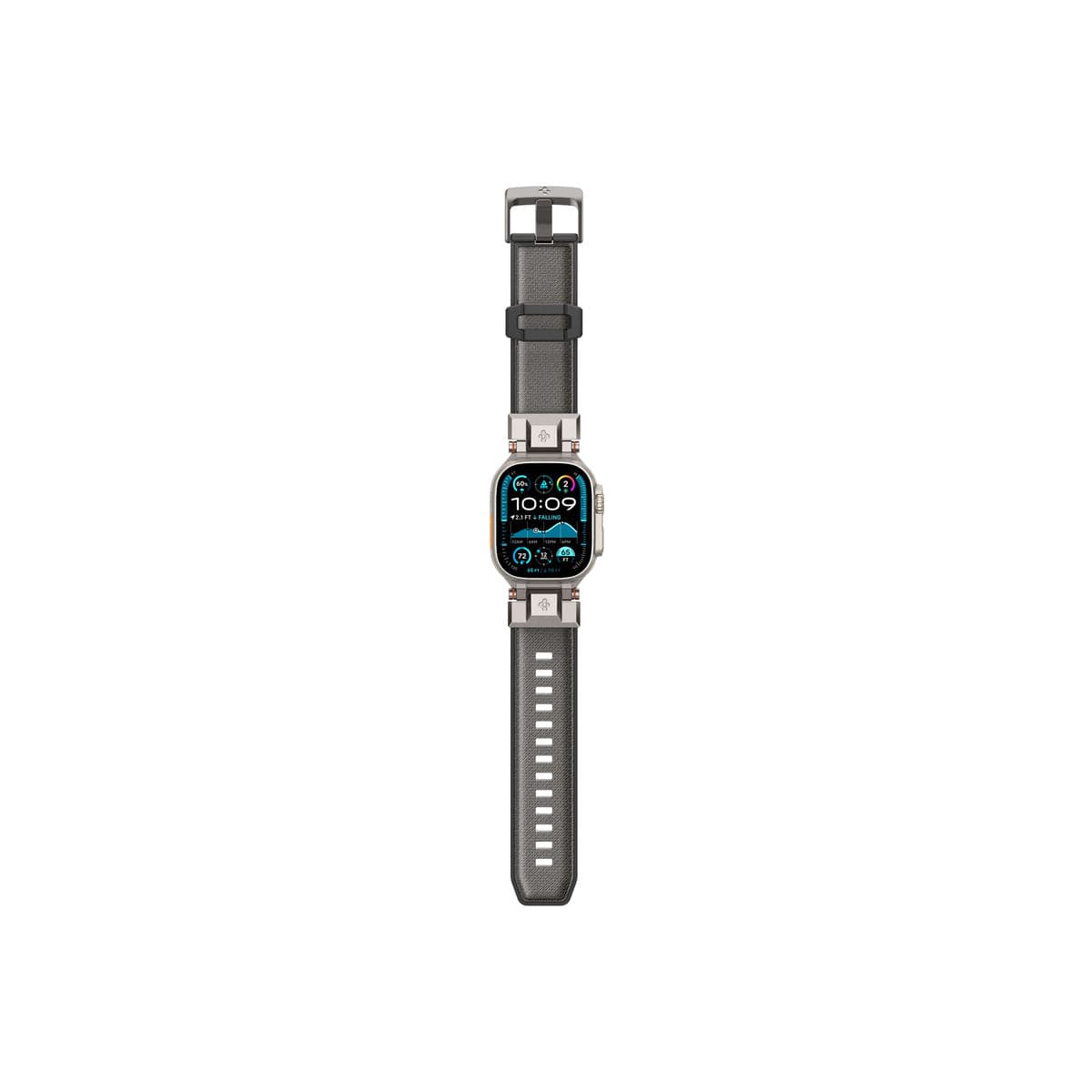 Řemínek pro Apple Watch 49mm/46mm/45mm/44mm Spigen DuraPro Armor - šedý - náhled 3
