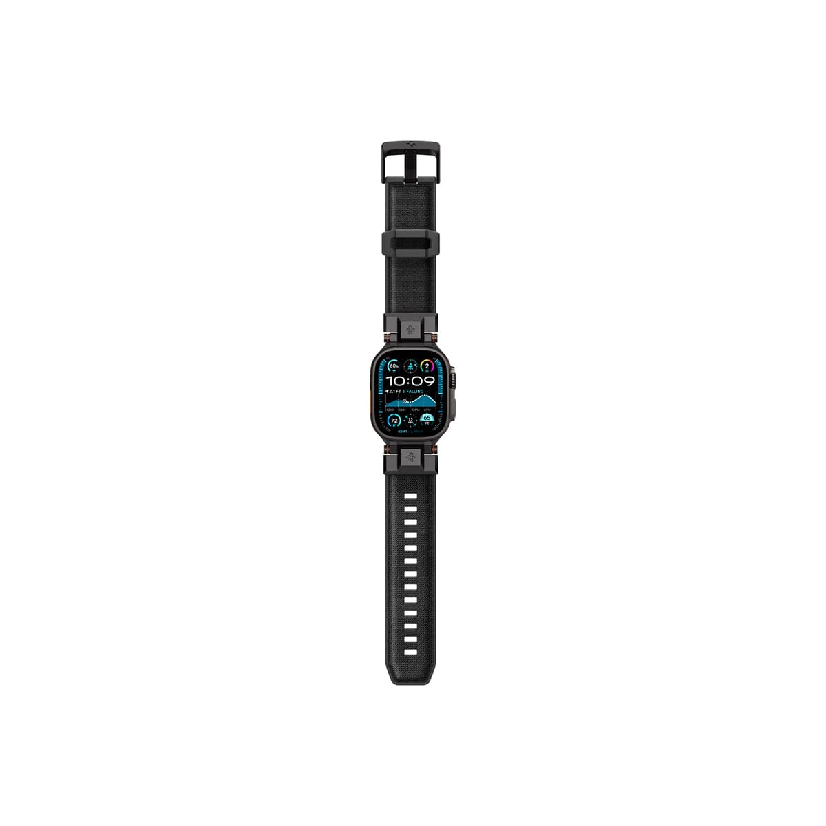 Řemínek pro Apple Watch 49mm/46mm/45mm/44mm Spigen DuraPro Armor - černý - náhled 5