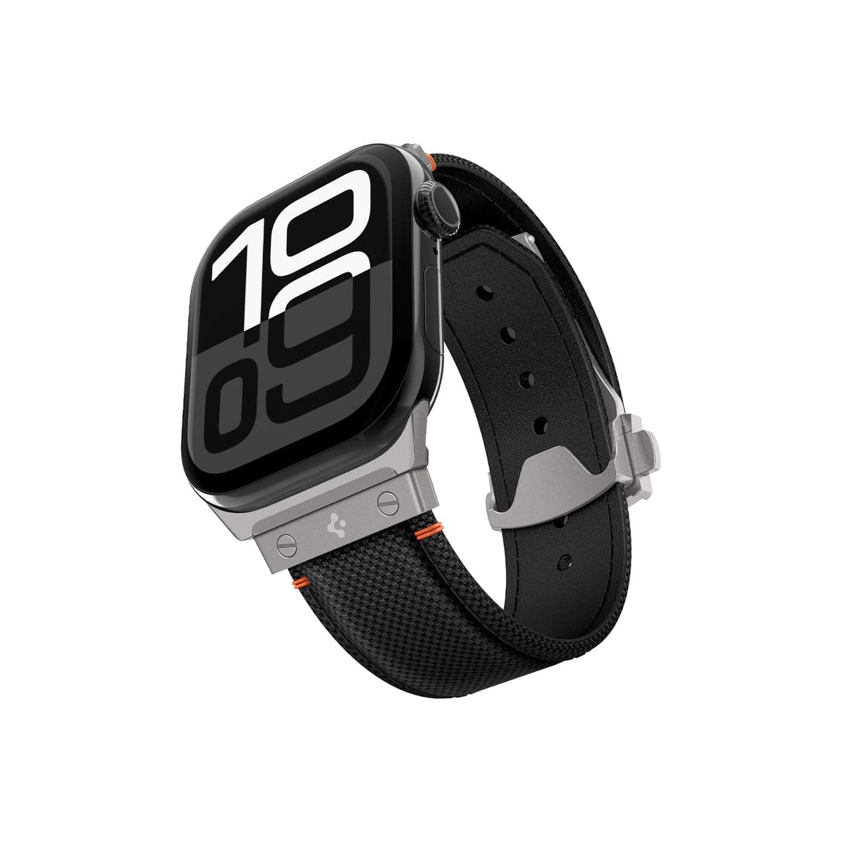 Řemínek pro Apple Watch 49mm/46mm/45mm/44mm Spigen Classic Fit Band - černý - náhled 5