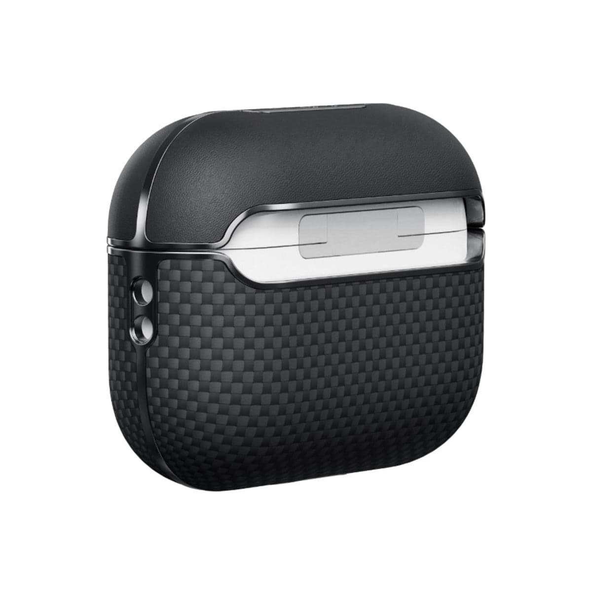 Kryt pro AirPods Pro 2 Pitaka Aramid Fiber Magnetic Case - černý - náhled 3
