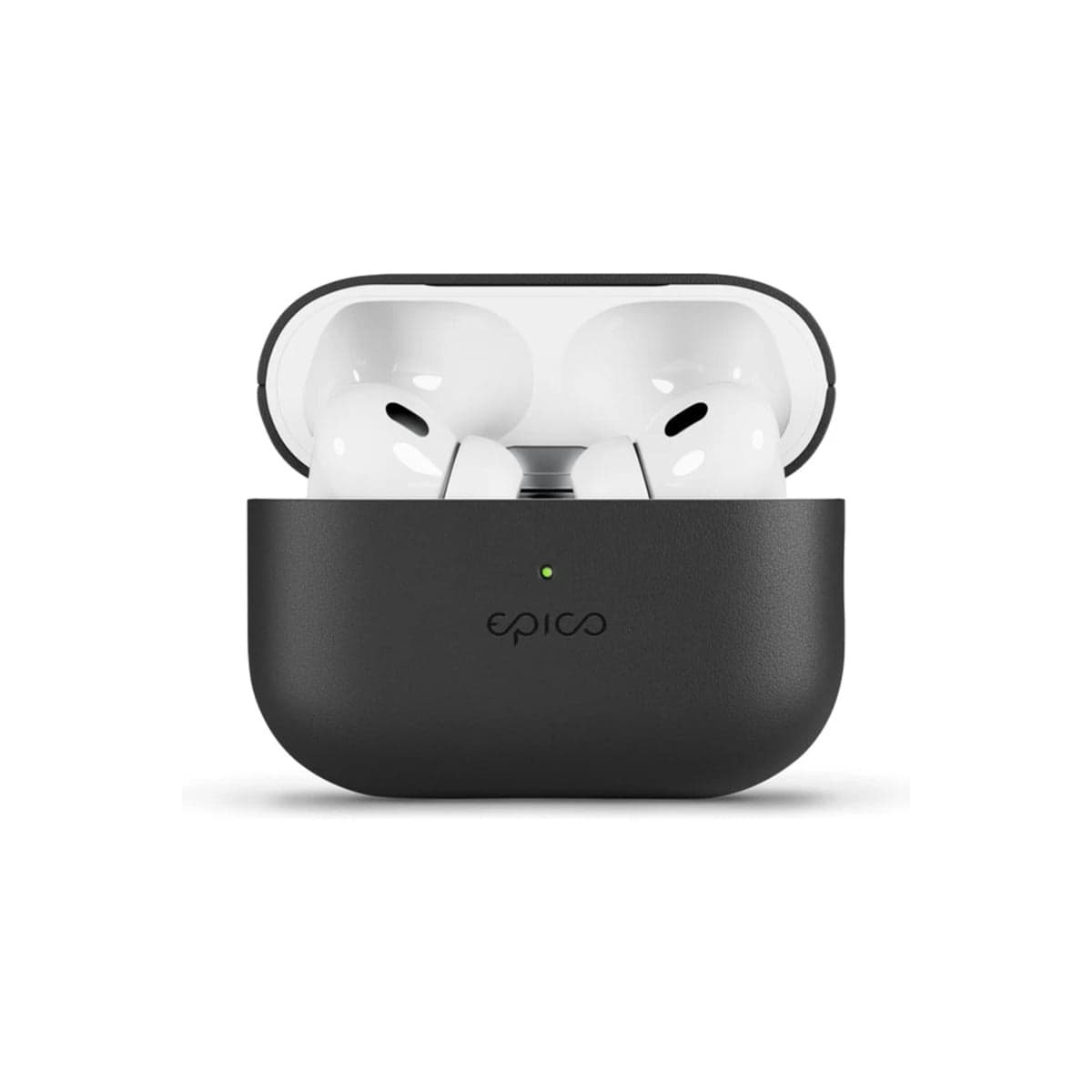 Kožené pouzdro pro AirPods Pro 2 Epico Leather Case - černé - náhled 2