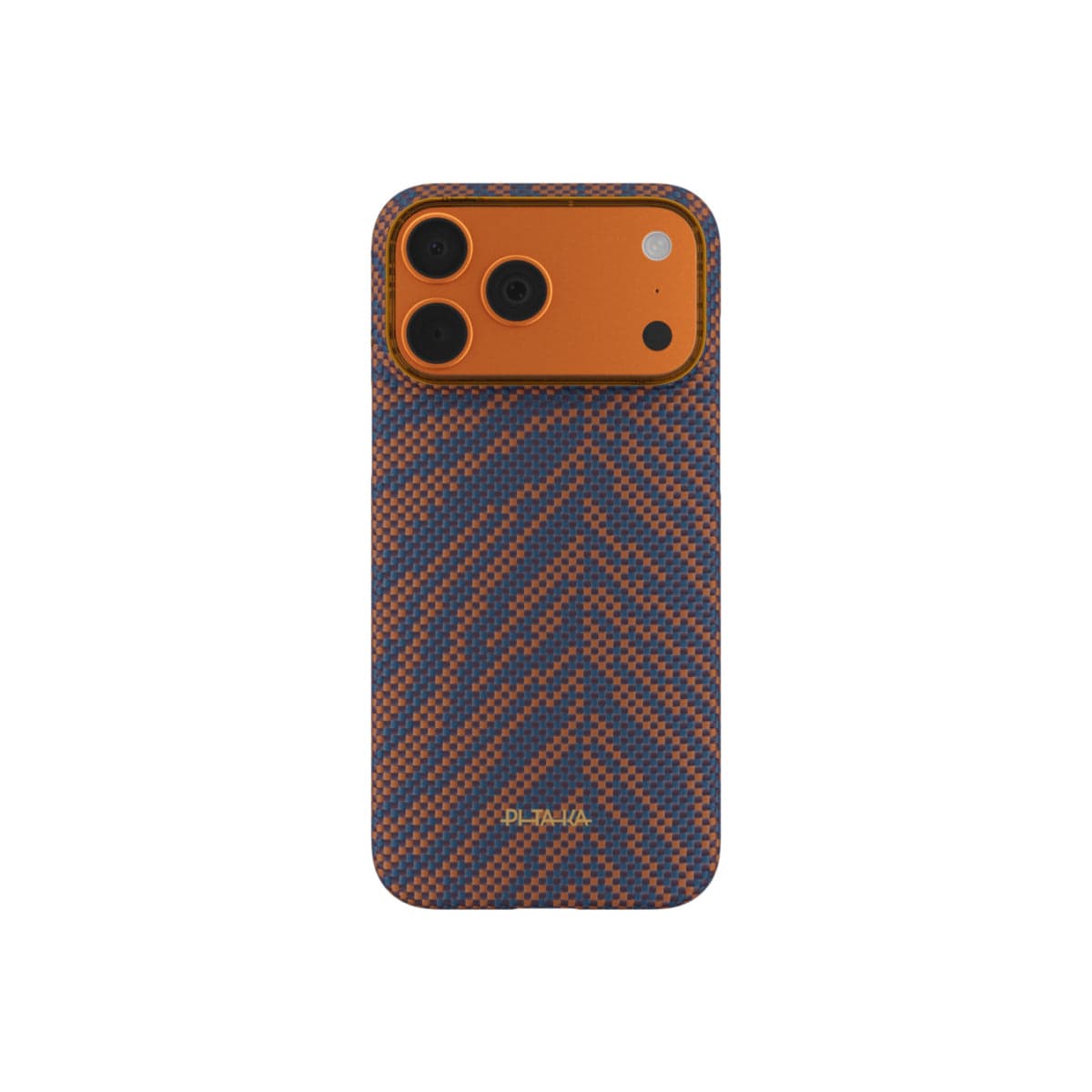 Kryt pro iPhone 17 Pro Pitaka Edge Case Breath of Veins Burning Orange - náhled 5