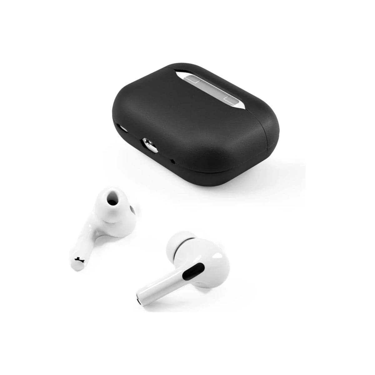 Kožené pouzdro pro AirPods Pro 2 Epico Leather Case - černé - náhled 3