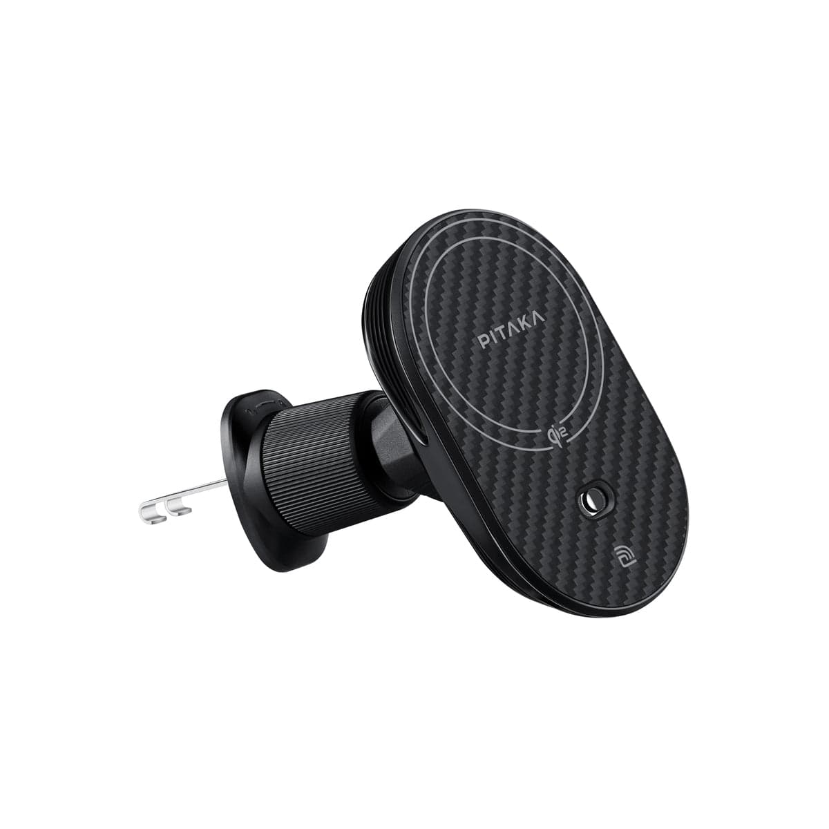 Magnetický držák do auta s bezdrátovým nabíjením Pitaka MagEZ Car Mount Pro 2 Qi2 - náhled 3