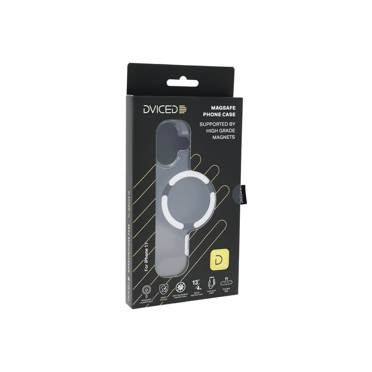 Kryt pro iPhone 17 Dviced MagSafe Clear Case – bílý - náhled 5