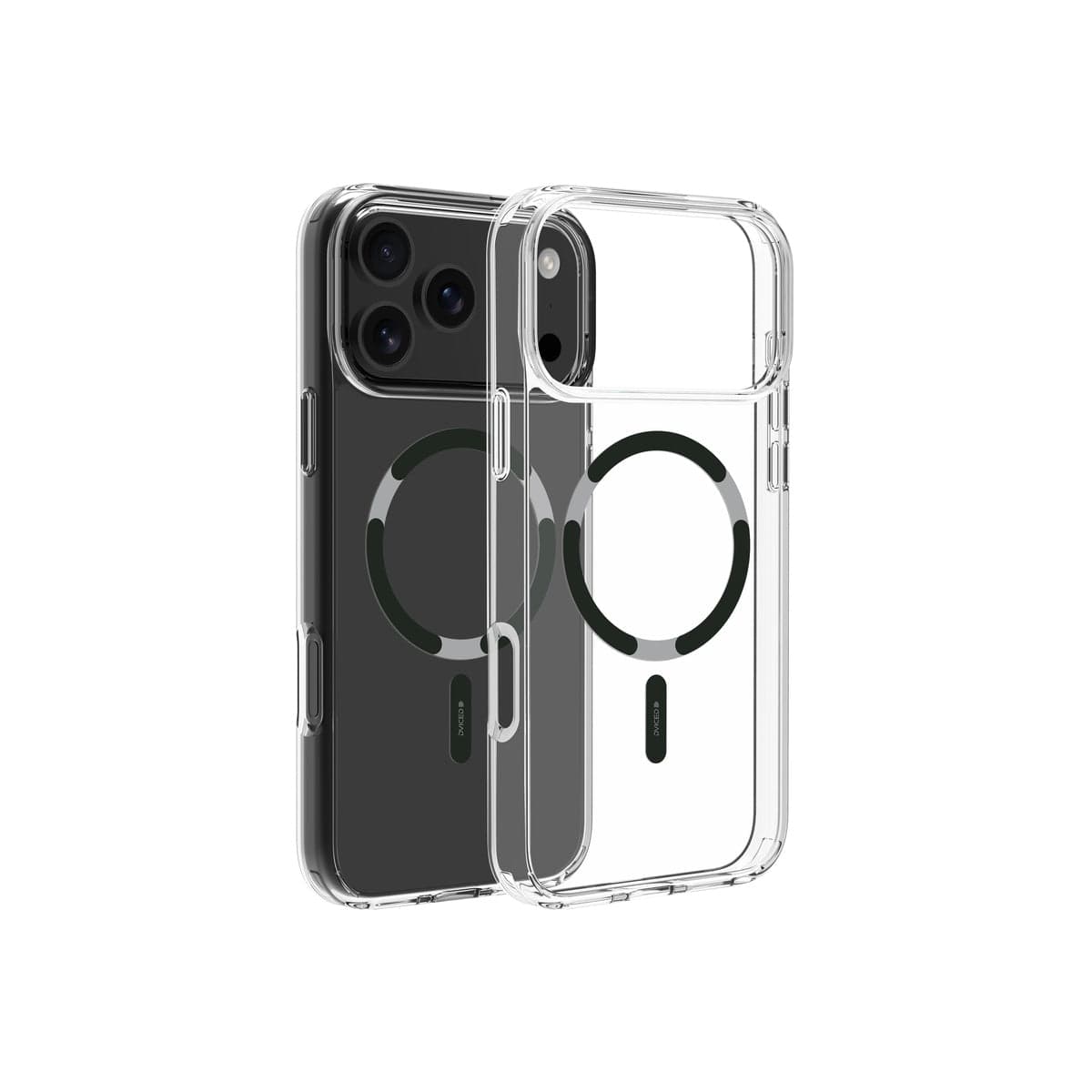 Kryt pro iPhone 17 Pro Max Dviced MagSafe Clear Case – černý - náhled 4