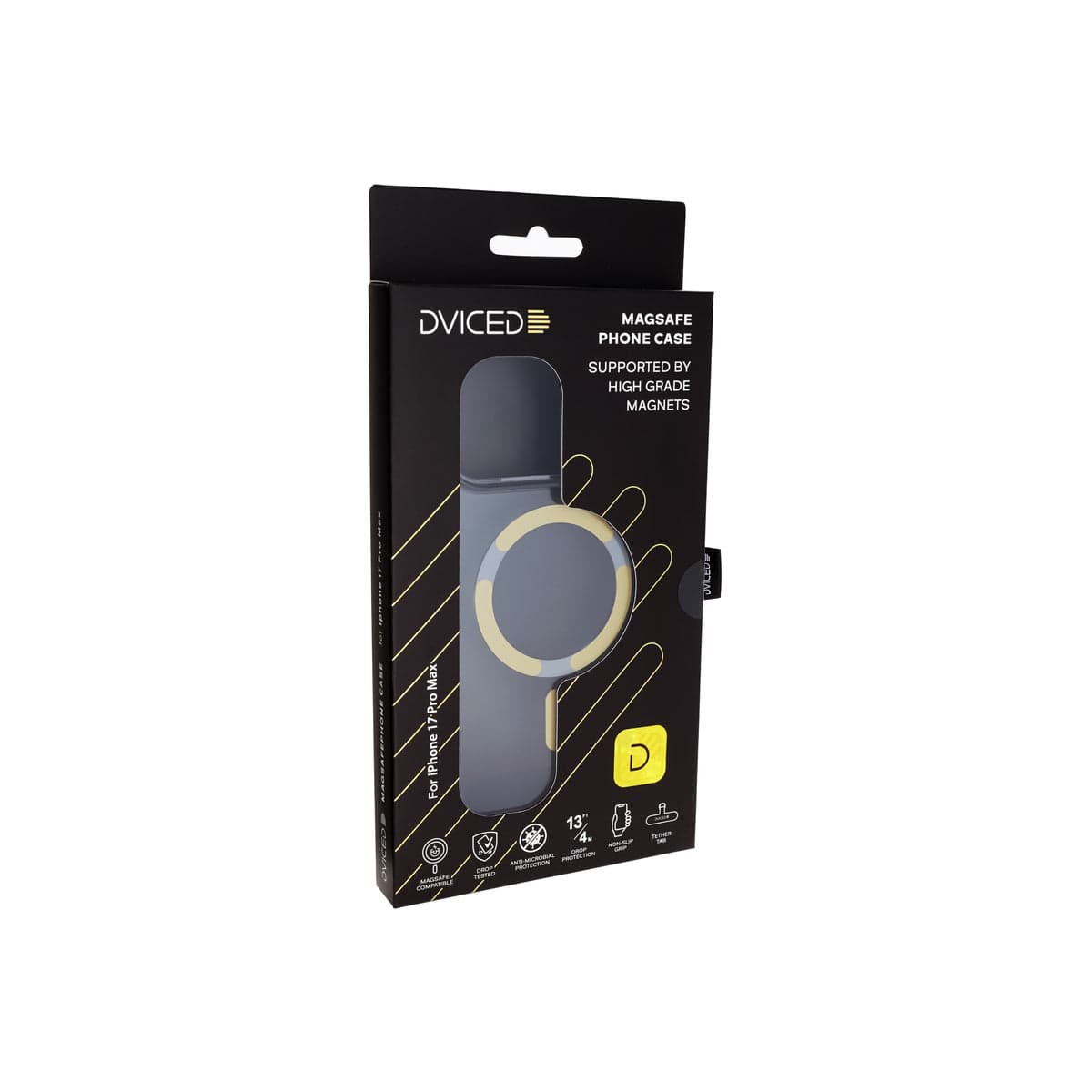 Kryt pro iPhone 17 Pro Max Dviced MagSafe Smoke Case – zlatý - náhled 5